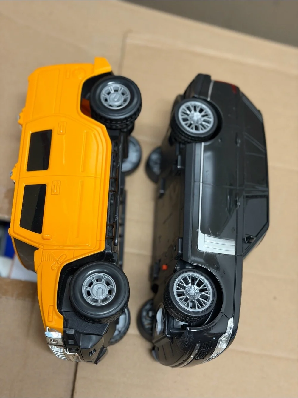 Kids Toy Off-Road SUV Toy Truck - Yellow and Black